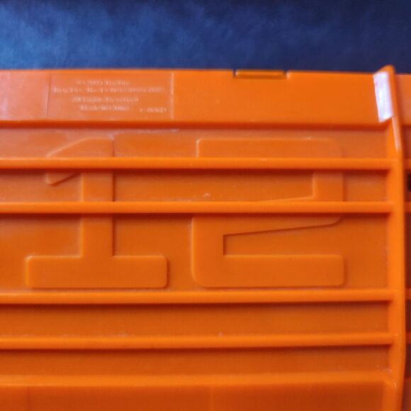 Lot Of 3 Nerf Gun Clips Orange 10 Capacity And 2 @ 12 Capacity - Picture 4 of 4